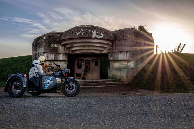 2- to 6-hour sidecar excursion on the D-Day Landing Beaches - Port-en-Bessin-Huppain and fuel lines: the quieter side of Operation Overlord
