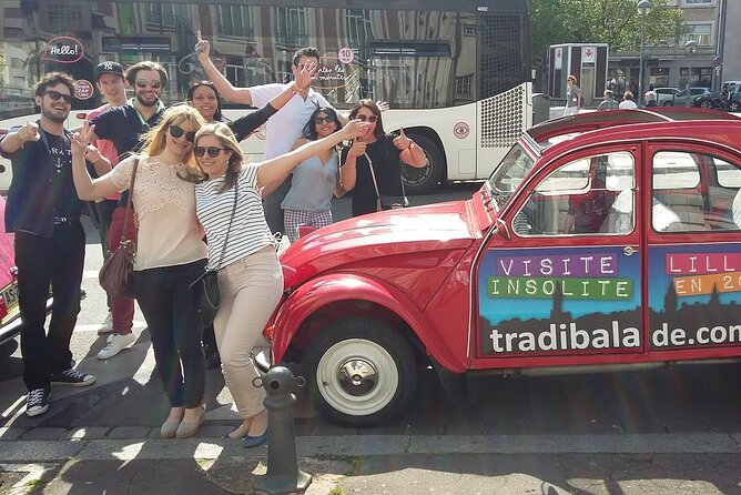 30-Minutes Private Guided Tour of Lille by Convertible 2CV - Place Rihour: the smart start point for Lille’s main sights