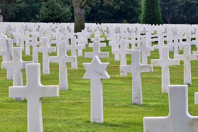All-in-One Normandy D-Day Landing Beaches and Lunch from Le Havre - Stop 1: La Cambe German War Cemetery, starting with shared sacrifice