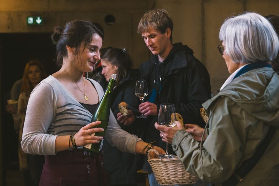 Alsatian Guided Wine Tasting and Immersive wine cellar tour - The 180° Barrel Projection Show Since 2020