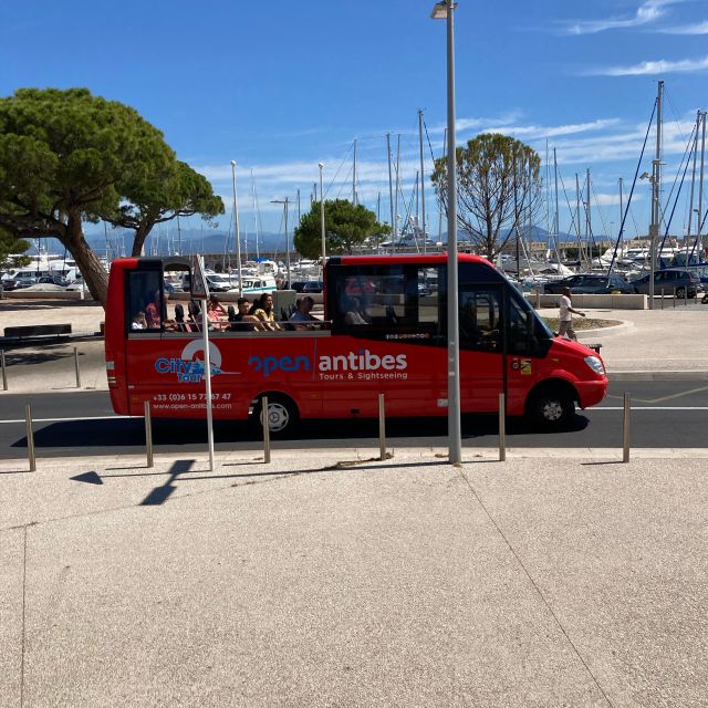 Antibes: 1 or 2-Day Hop-on Hop-off Sightseeing Bus Tour - Getting Oriented in Antibes, Juan-les-Pins, and Cap d’Antibes