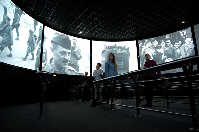 Arromanches 360 Circular Cinema Entrance Ticket - What you actually watch: 100 days in a tight, cinematic slice