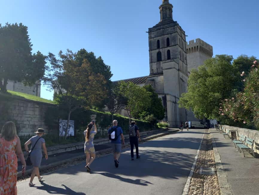 Avignon: City Walking Tour with Popes Palace Entry - Entering the Palais des Papes: A Gothic Giant