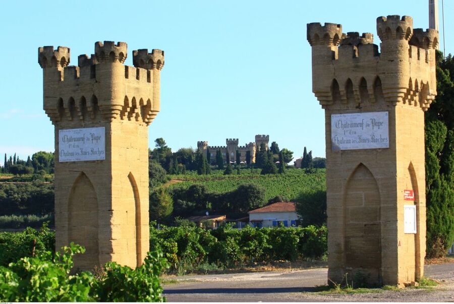 Avignon: Full-Day Wine Tour around Châteauneuf-du-Pape - Lunch with a view: when the food break is actually worth it