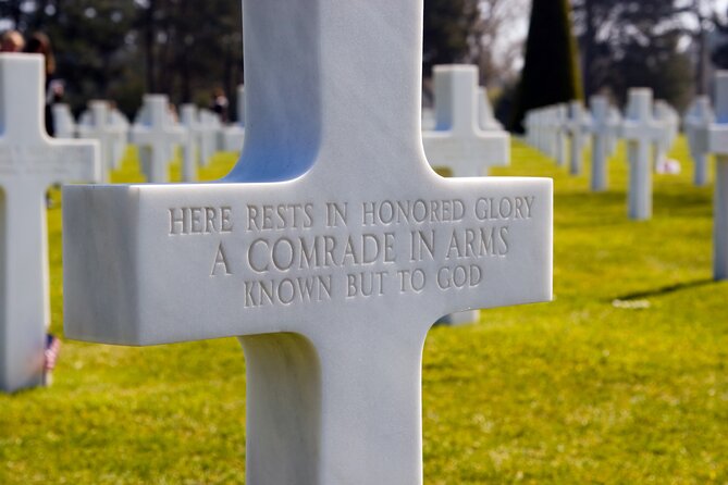 Band of Brothers Full Day Tour from Bayeux - The American Cemetery at Colleville-sur-Mer: quiet facts, real weight