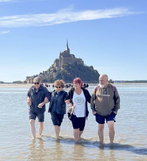 Bay of Mont Saint-Michel : Quicksands And Discovery - Route reality check: what 4 km on easy level means in the Bay