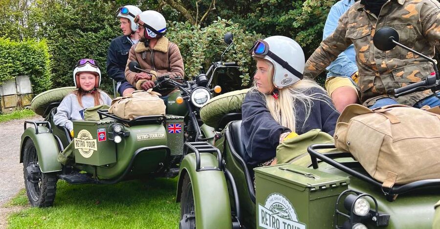 Bayeux: 2-hour tour of the D-Day beaches, by vintage sidecar - Normandy American Cemetery: where the tour becomes personal
