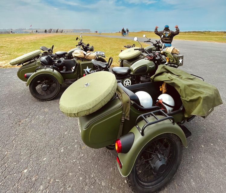 Bayeux: 2-hour tour of the D-Day beaches, by vintage sidecar - Why the sidecar format makes the history land differently