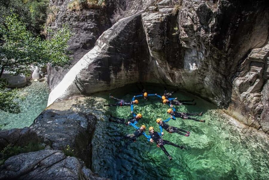 Bocognano: Corsica Richiusa Canyon Tour - Swim skills and kid rules: who this tour is really for