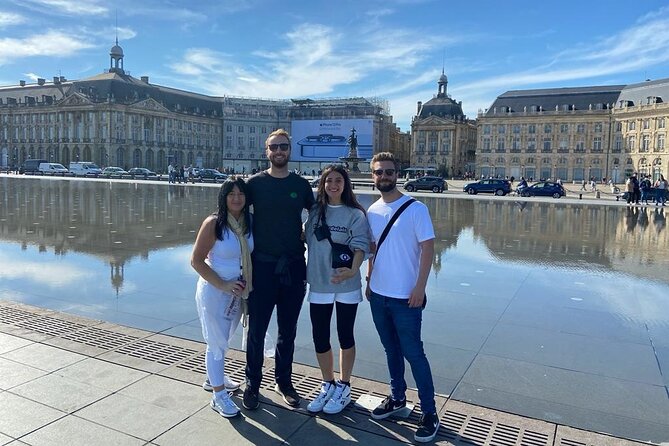 Bordeaux City - Private Guided Walking Tour with Local Sophia - Place de la Bourse and the Water Mirror: views that make you stop walking