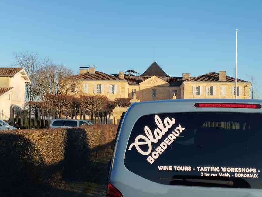 Bordeaux: Half-Day Margaux Tour with Wine Tastings - The quick Château Margaux photo stop: famous name, fast moment