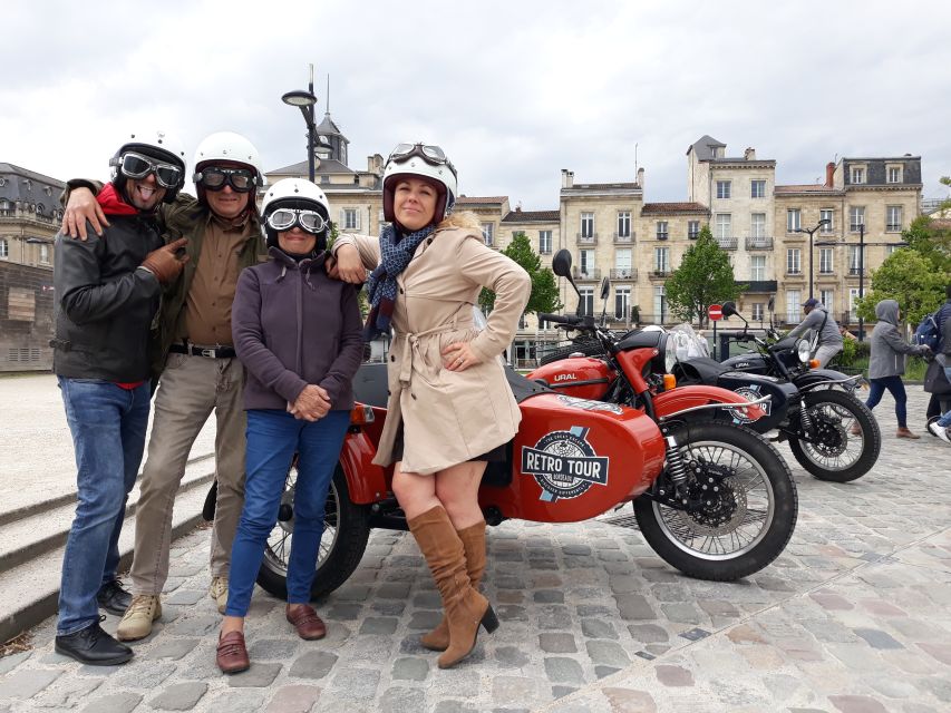 Bordeaux: Sightseeing by Side Car - How the Live Commentary Makes the Difference