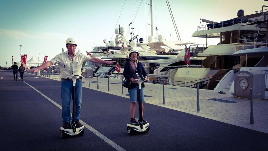 Cannes: 2-Hour Gyropod Tour - The painted-wall lanes and the bocce-player alleys