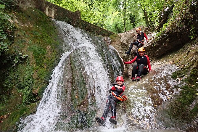 Canyoning discovery in the Vercors - Grenoble - Rappels, Natural Slides, and Zip Lines, Plus Optional Jumps
