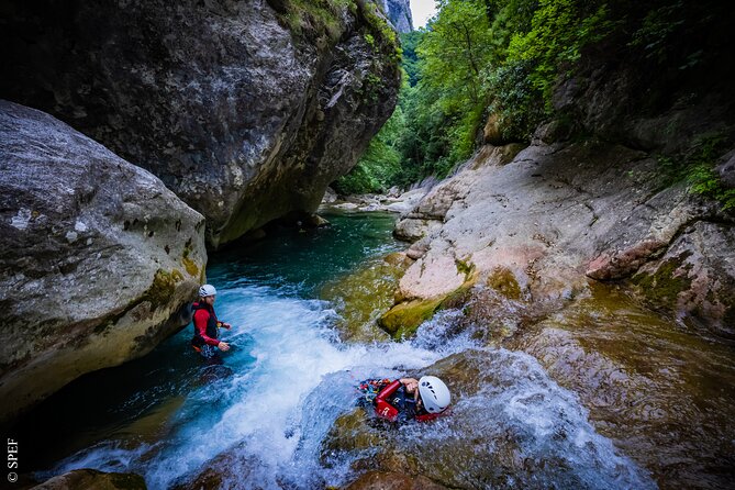 Canyoning of the Wolf Gorge - Courmes and the Gorges du Loup, what you actually see