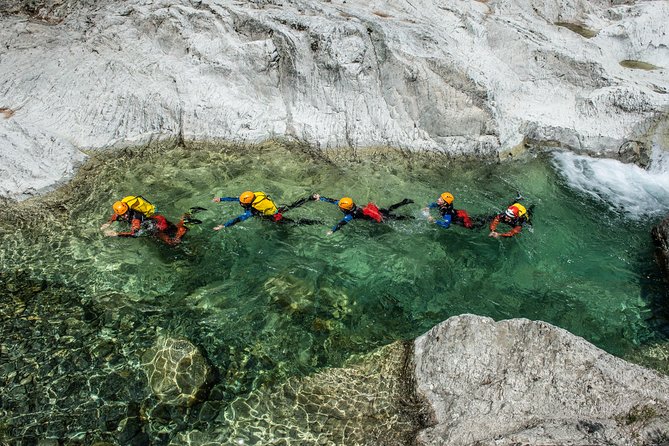 Canyoning The Verghellu Canyon in Corsica - What the 3.5 hours look like, stop by stop