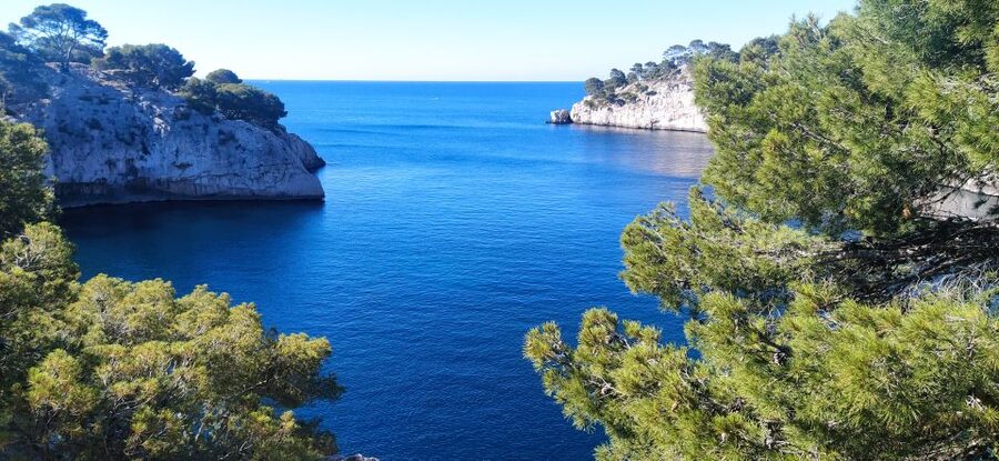 Cassis: 3 Calanques Half-Day Hiking Tour with Swimming - Stop 2: Calanque de Port-Miou and the Quarry-Plus-Water Contrast