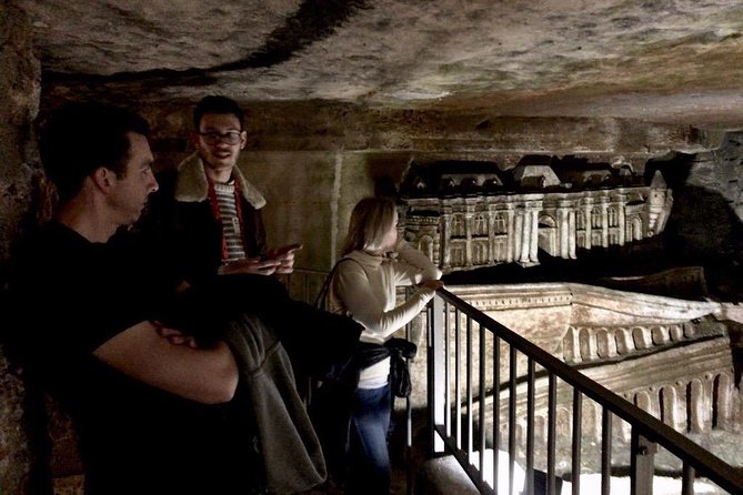Catacombs of Paris Semi-Private VIP Restricted Access Tour - The stairs, the cold, and the wet tunnels you can’t ignore