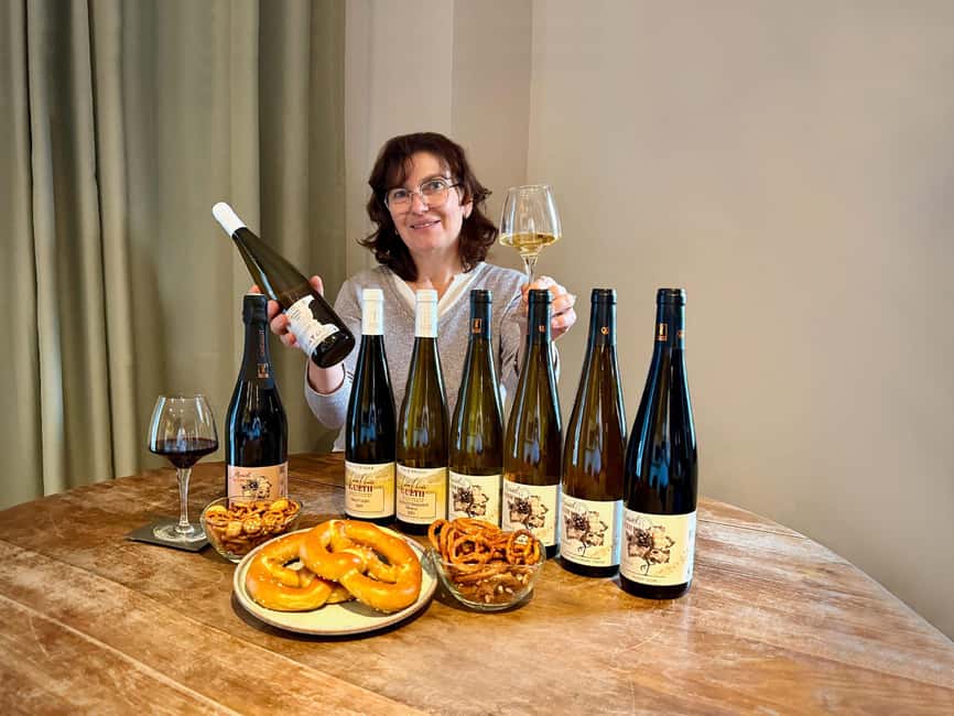 Cellar visit and Alsace wine tasting with a feminine touch - Organic farming, High Environmental Value, and why it affects what you taste