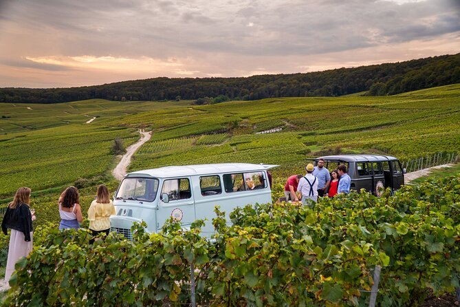 Champagne experience with a vintage van from Epernay - 3 hours - Avenue de Champagne starts the story, even before the first sip