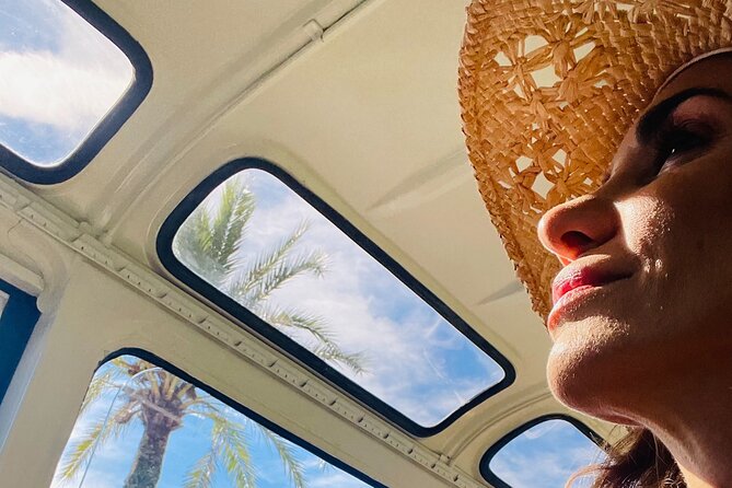 City Tour in Cannes aboard our Classic French Bus! - Palais des Festivals: the steps, the Red Carpet, and a quick win