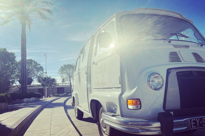 City Tour in Cannes aboard our Classic French Bus! - Croisette walk: palaces, boutiques, and the Lérins Islands look