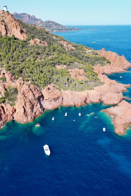 Côte d'Azur: Evening Catamaran Cruise with Aperitif - When the Sunset Is Late (or Early) Around June 21
