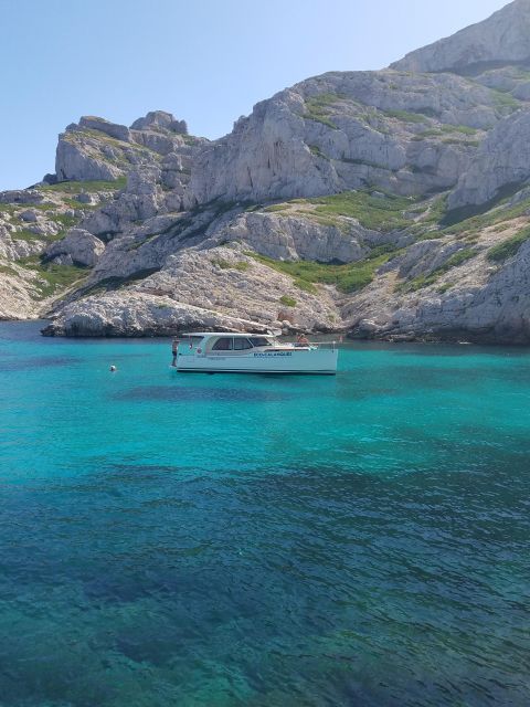 Cruise, Coffee and Swimming in the Calanques of Frioul - Quick Marseille look with Château d’If photo stop