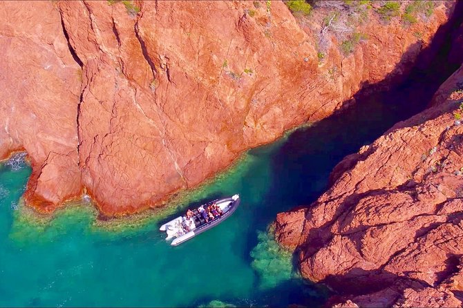 Departure from Fréjus: Estérel, Calanques and red rocks - Meeting in Fréjus and getting ready for 2 hours 30 minutes