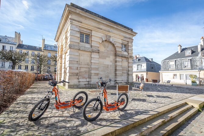 Discover Versailles on electric 2-wheelers (Yes to PRM) - Price and value: what $72.41 buys you
