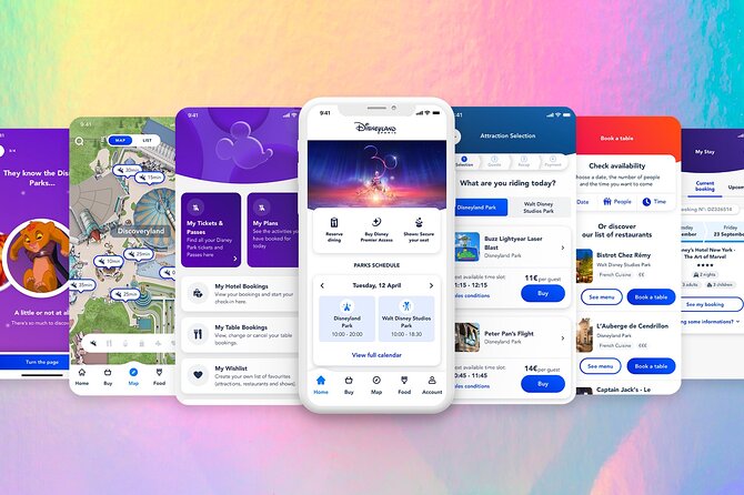Disneyland® Paris Multi-Day Ticket - Mobile Tickets and the Disneyland Paris App, the Smart Entry Plan