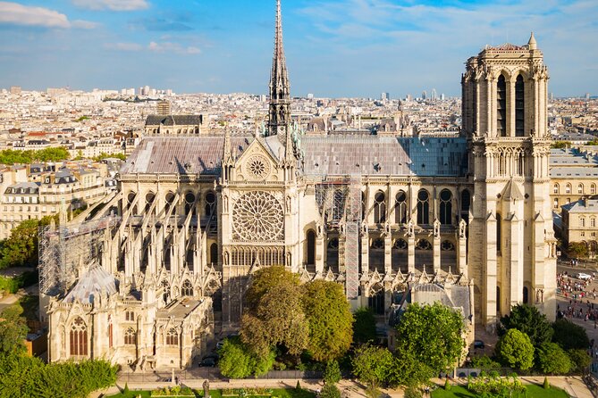 Early Access Paris Notre Dame Cathedral Walking Tour - Parvis Notre-Dame and Place Jean-Paul II: Charlemagne, redesign, and the right photo rhythm