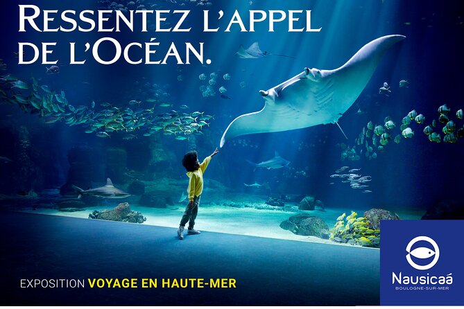 Entrance Ticket Nausicaa, the biggest aquarium in Europe - Skip-the-Line Entry, But Plan for Voucher Collection