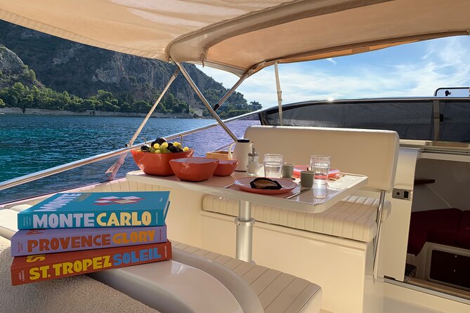 Exclusive Private Boat Tour on a Luxury Day Cruiser - Nice/Monaco - Meeting at Saint-Jean-Cap-Ferrat, then straight onto Riviera water