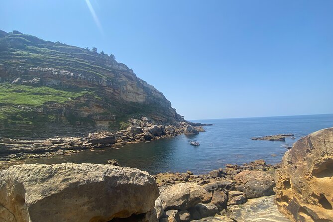 Explore the Wild Beauty of the Basque Coast by Boat - Jaizkibel’s Bay of Pigs, Amuitz Island, and your 15-minute swim break