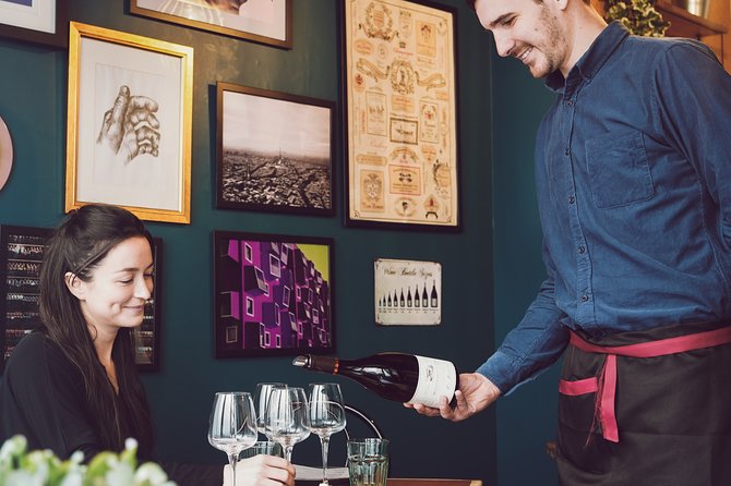 French Wine, Champagne And Cheese Tasting Paris SECRET WINE DOOR - Buying bottles at the end without getting pressured