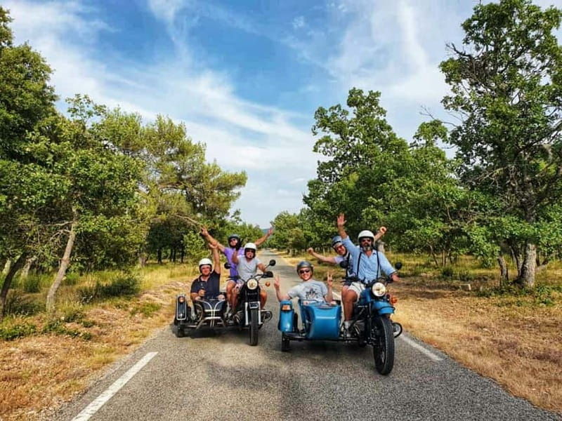 From Aix-en-Provence: 2-Hour Wine & Scenery Sidecar Tour - What to bring for a comfy sidecar ride