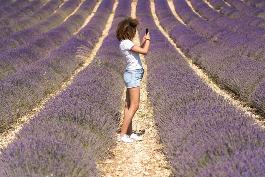 From Aix-en-Provence: Valensole Lavender Full-Day Tour - Moustiers-Sainte-Marie: a cliff village with room to explore