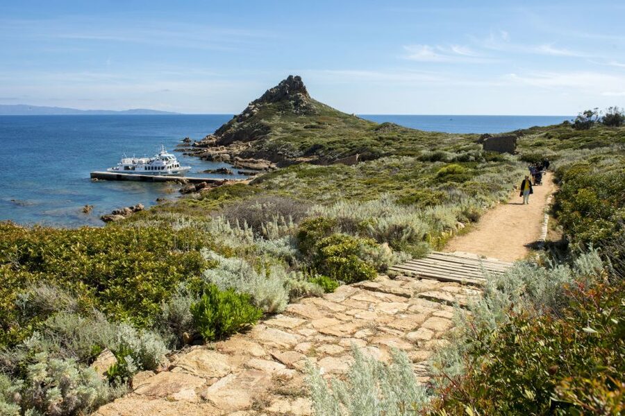 From Ajaccio/Porticcio:Ajaccio & Sanguinaires Gulf Boat Tour - The Lazaretto ruins and why the past sits beside the sea