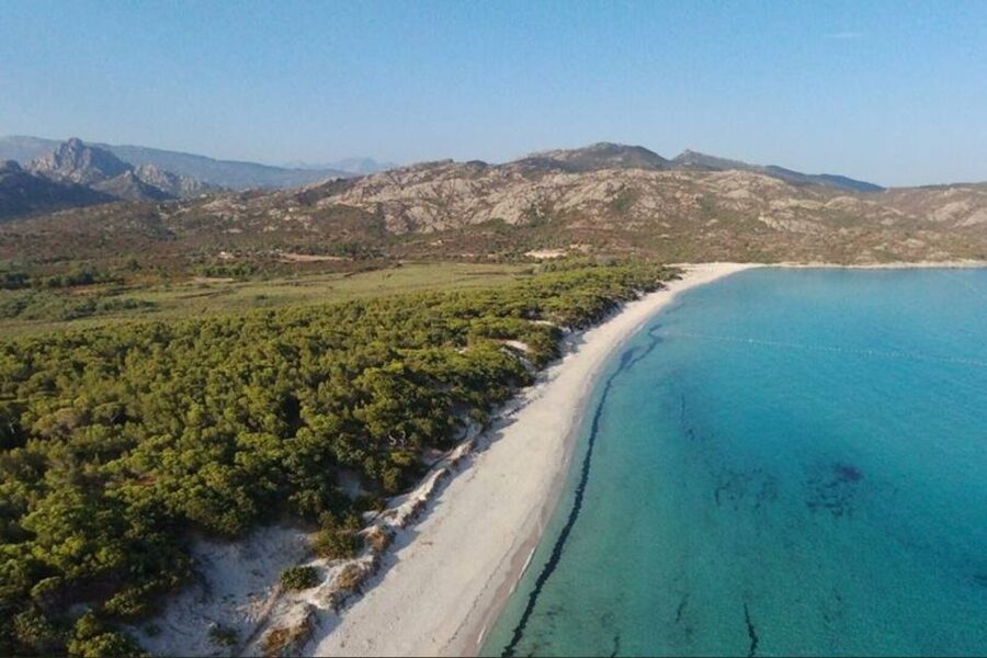 From Calvi: 4x4 Day Tour Mountain & Agriates' Saleccia Beach - A 9-hour 4x4 loop from Calvi to Agriates and Saleccia