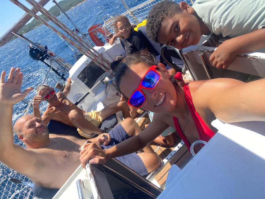 From Cannes: Half-day sailboat trip to the Lerins Islands - Meeting Celia at Promenade de la Pantiero