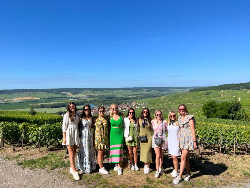 From Epernay : Bubble Champagne Tour 6 tastings - Vineyards and village stops around Epernay