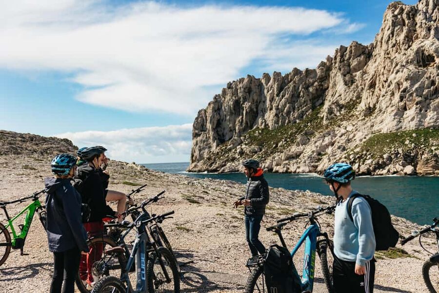 From Marseille: Guided E-Bike Tour to Calanque de Sormiou - Meeting at EVTT Provence: easy to find, no bathroom