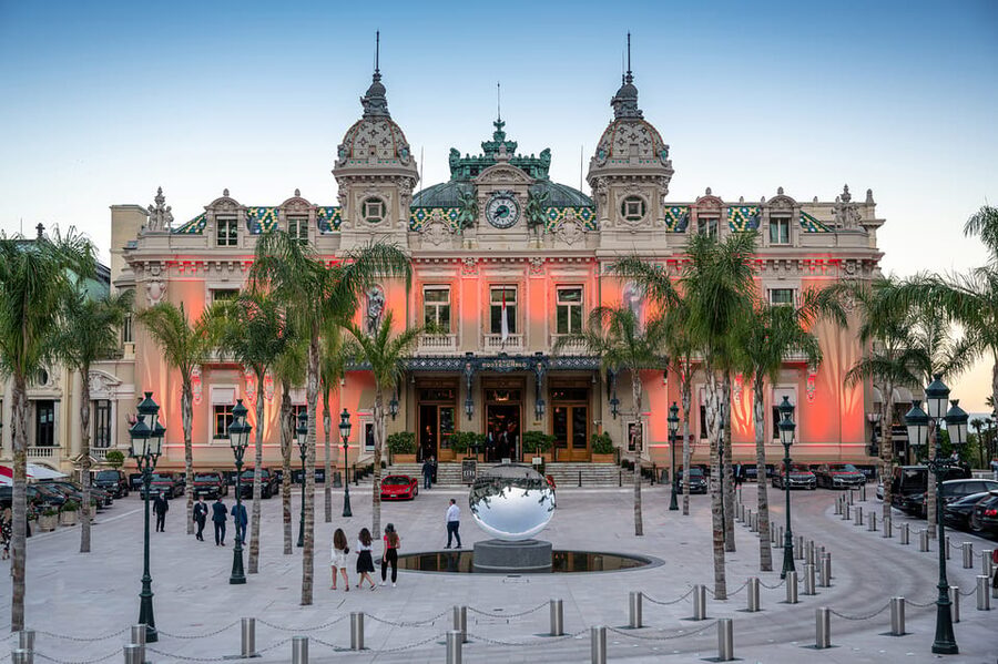 From Nice: Eze, Monaco & Monte Carlo Half-Day Tour - Monte Carlo casino area and the Formula 1 circuit: glamour with context
