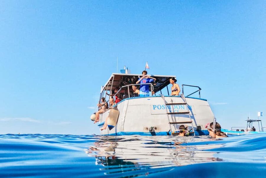 From Nice: French Riviera Swimming and Snorkeling Cruise - The Villefranche Bay stop near Saint-Jean-Cap-Ferrat