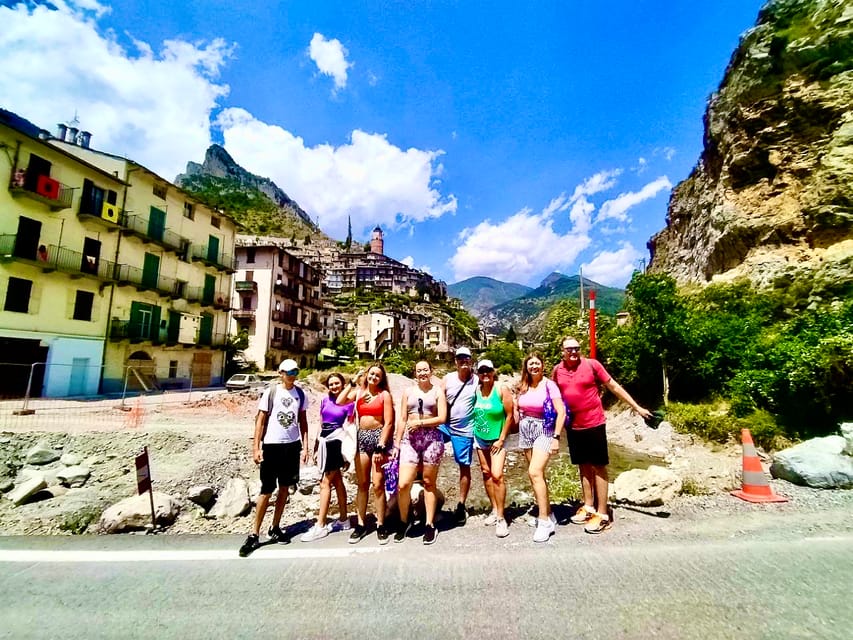 From Nice: Historic Train Ride & Alps Villages - Village 1: medieval fortifications, a Baroque cathedral, and a climb with payoff