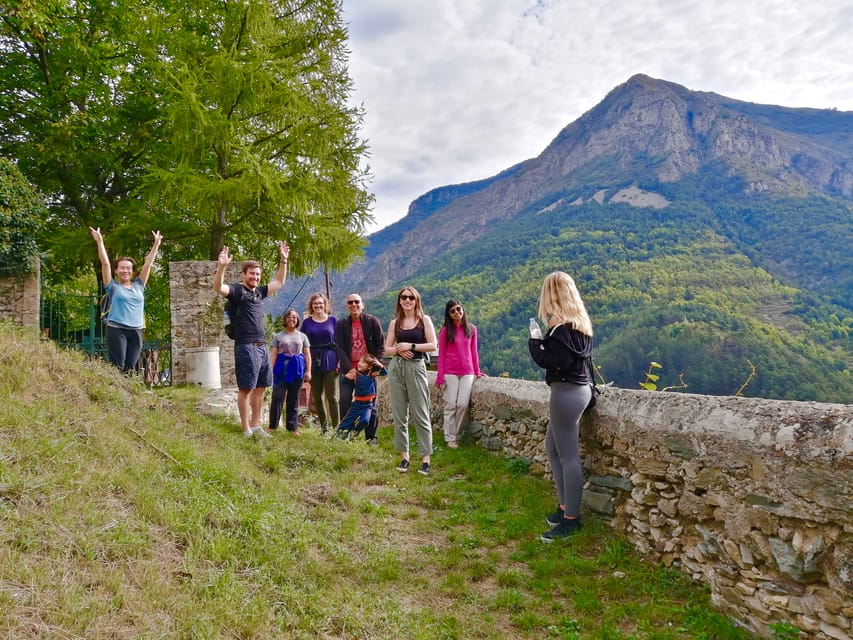 From Nice: Historic Train Ride & Alps Villages - Train stop, then onward to the sandstone maze and troglodyte houses