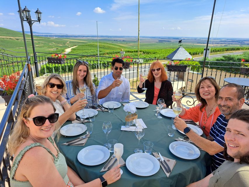 From Paris: Day Trip to Champagne with 8 Tastings & Lunch - Second producer visit: big vs small Champagne production in one day