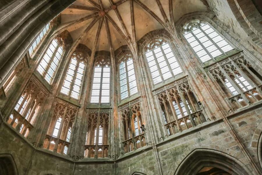 From Paris: Mont Saint-Michel Tour with Hotel Pickup Service - The Abbey Guided Tour: Cloister, Refectory, and Gothic Details
