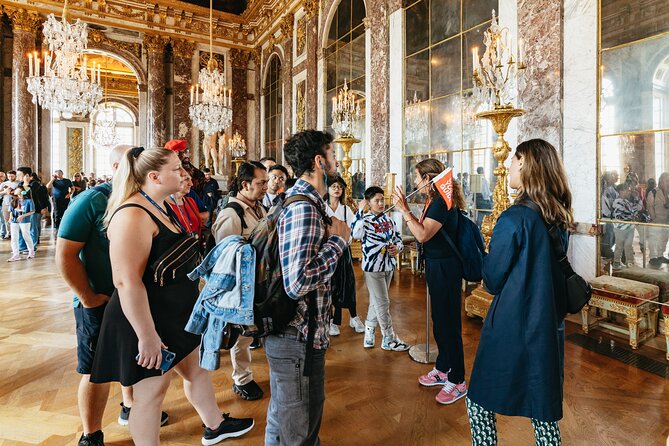 From Paris: Versailles Palace Live Tour with Gardens Access - What to bring for a smoother day